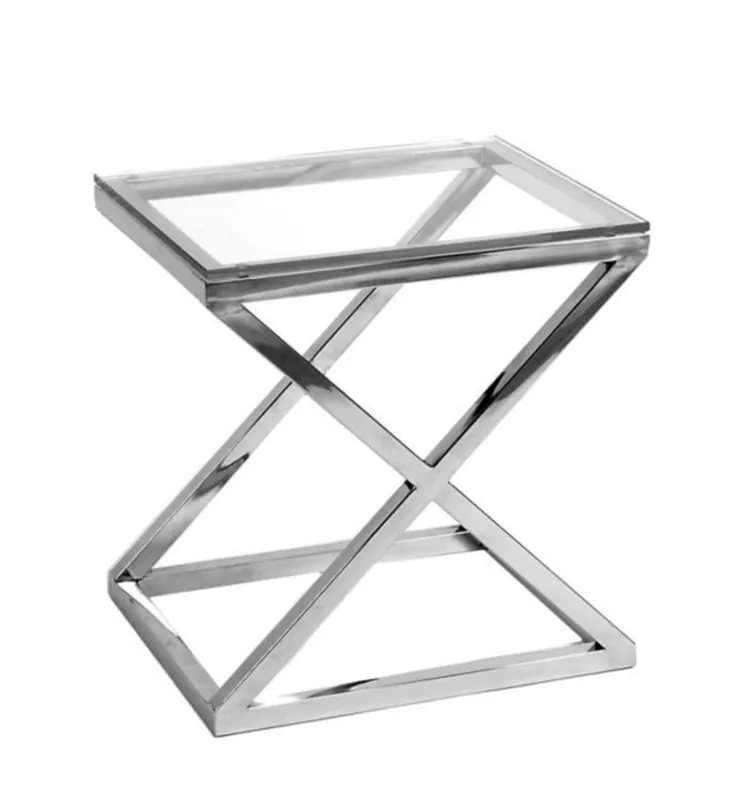 Rabatt Casa Padrino Luxus Art Deco Designer Beistelltisch 56 x 46 x H. 59 cm - Luxus Beistelltisch
