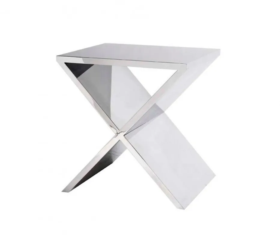 Casa Padrino Luxus Art Deco Designer Beistelltisch 46 x 56 x H. 59 cm - Luxus Kollektion Ausverkauf