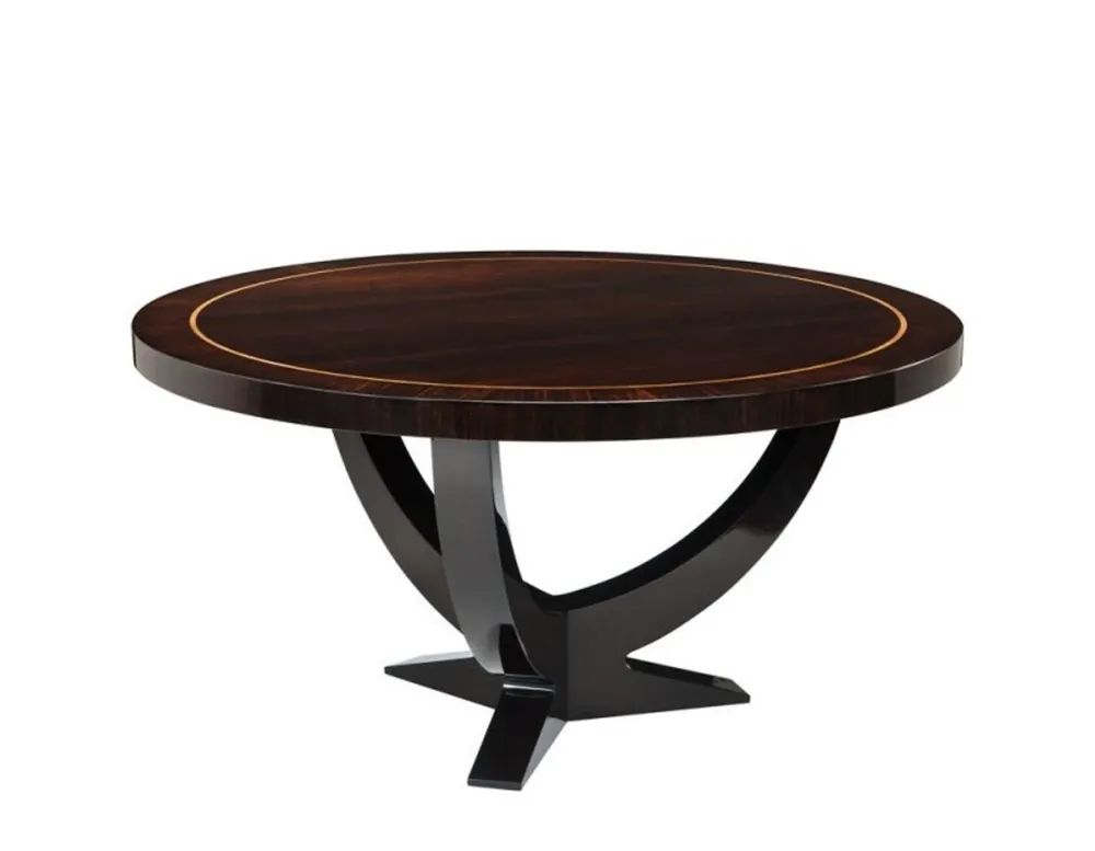 Casa Padrino Designer Luxus Mahagoni Esstisch 150 x H. 78 cm - Hotel Tisch Möbel Beliebt