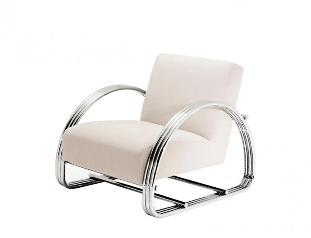 Casa Padrino Art Deco Club Sessel - Lounge Sessel Möbel Top-Seller