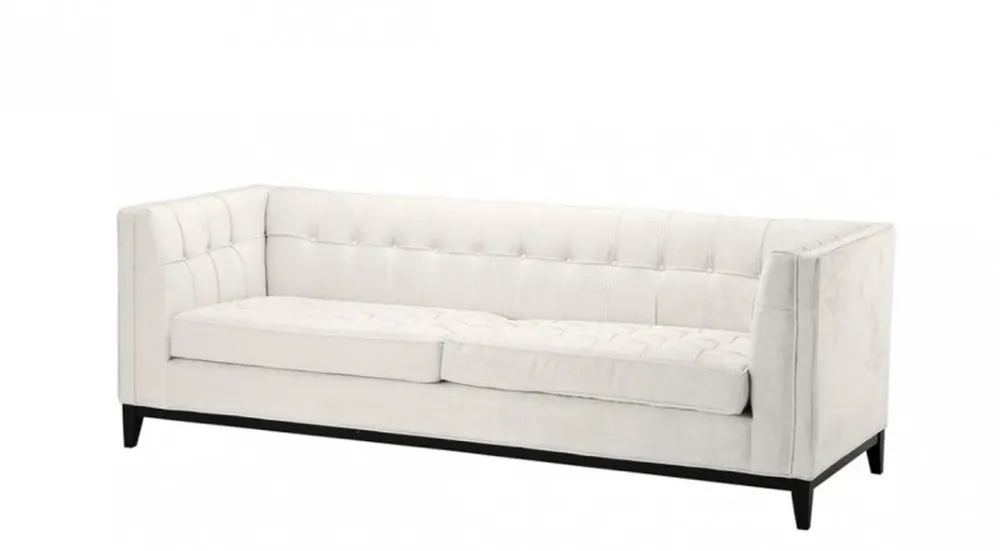 Casa Padrino Luxus Sofa Weiß - Wohnzimmer Möbel Finale Aktion