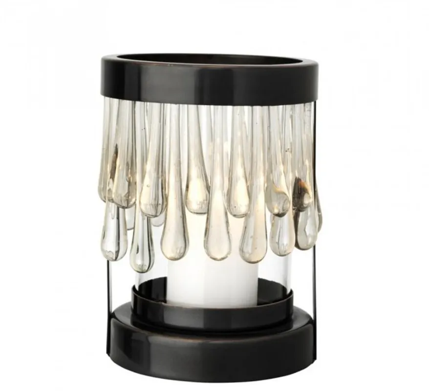 Casa Padrino Art Deco Kerzenleuchter Bronze Durchmesser 14 x H. 20 cm - Luxus Kollektion Günstig