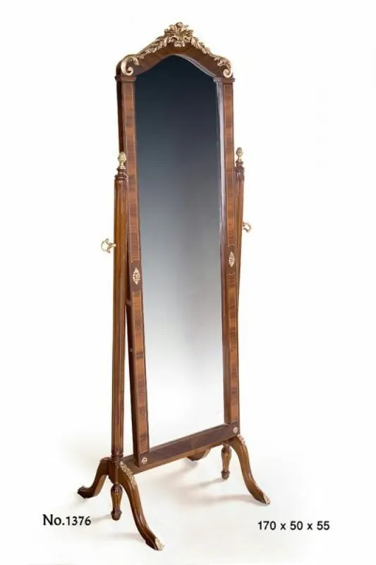 Neu Im Sortiment Casa Padrino Standspiegel 55 x 50 x H. 170 cm - Barock Standspiegel