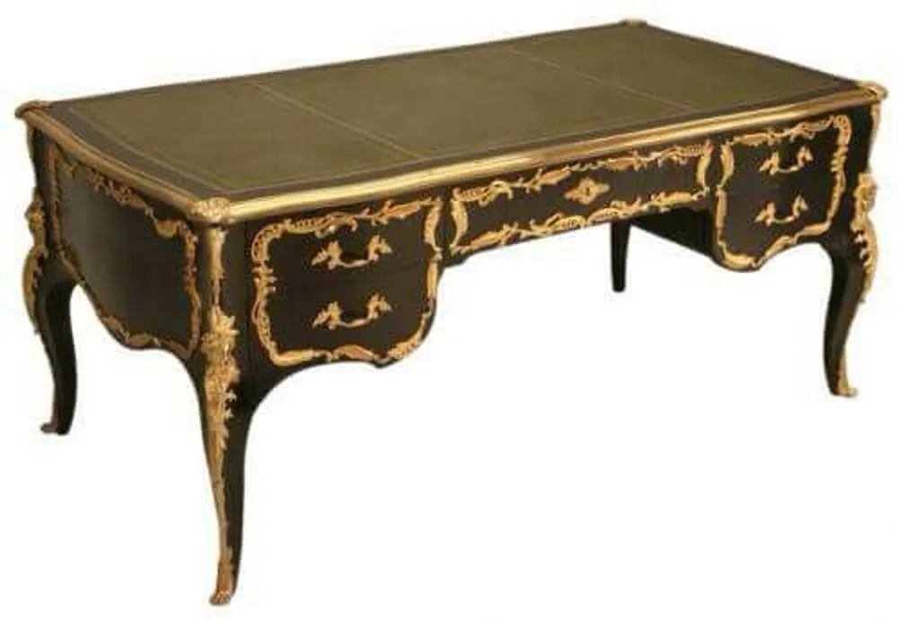 Casa Padrino Barock Schreibtisch 180 x 80 x H. 80 cm - Edel & Prunkvoll Sofort Bestellen