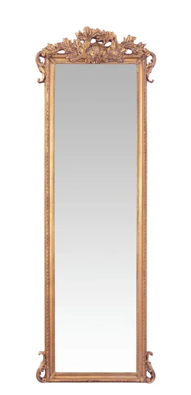 Ausverkauf Casa Padrino Barock Wandspiegel Gold B 67.3 x H 198.5 cm - Edel & Prunkvoll