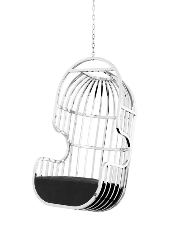Garantierte Lieferung Casa Padrino Luxus Designer Schaukelstuhl - Hotel Kollektion