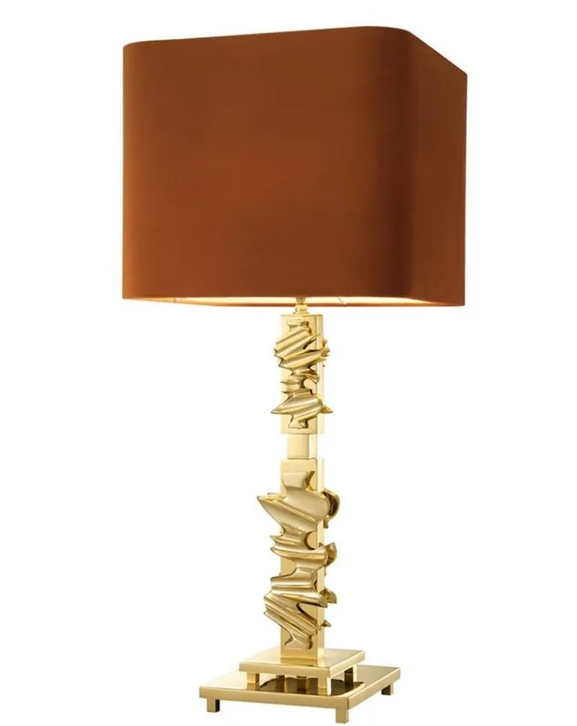 Casa Padrino Luxus Tischleuchte 35 x H. 82 cm - Designer Tischlampe Solange Der Vorrat Reicht