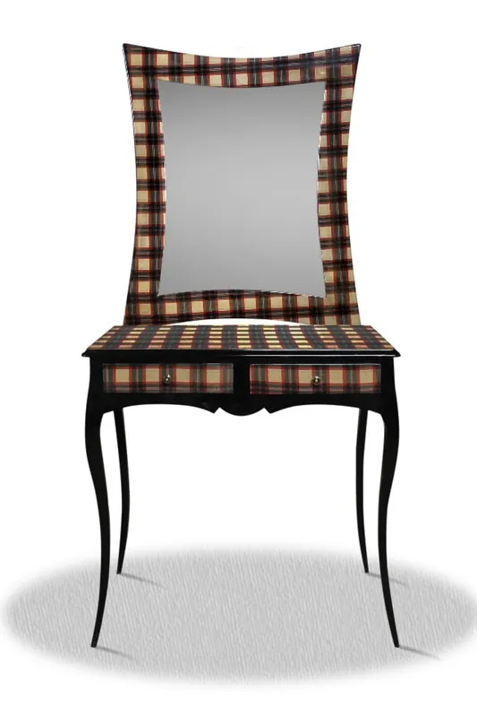 Casa Padrino Spiegelkonsole mit 2 Schubladen 90 x 40 x H. 200 cm - Limited Edition Super-Preis