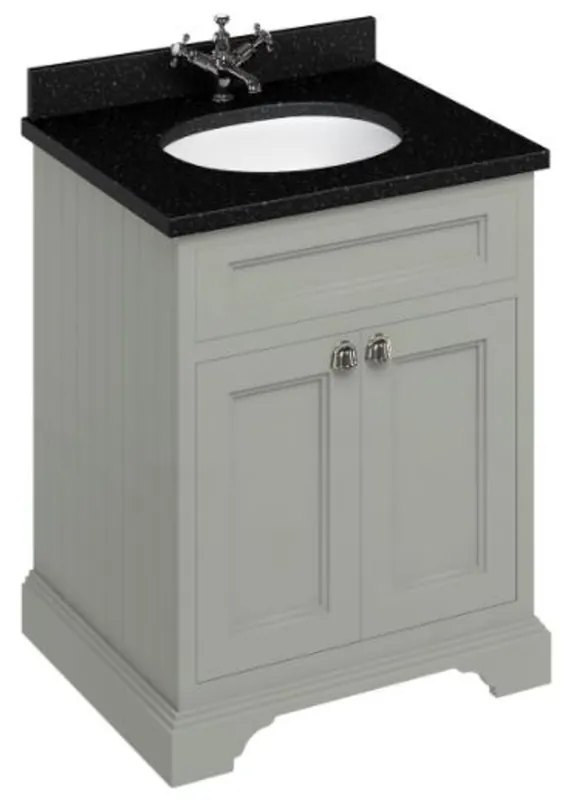 Casa Padrino Luxus Waschschrank / Waschtisch mit Granitplatte und 2 Türen - Limited Edition Top-Angebot