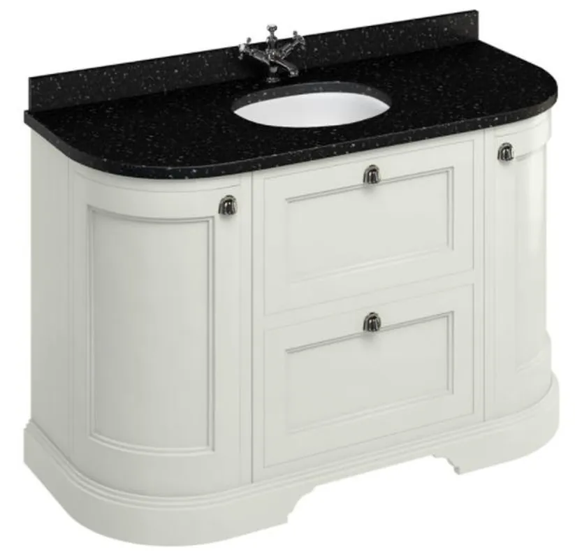 Billig Casa Padrino Waschschrank / Waschtisch mit Granitplatte Türen und Schubladen - Limited Edition
