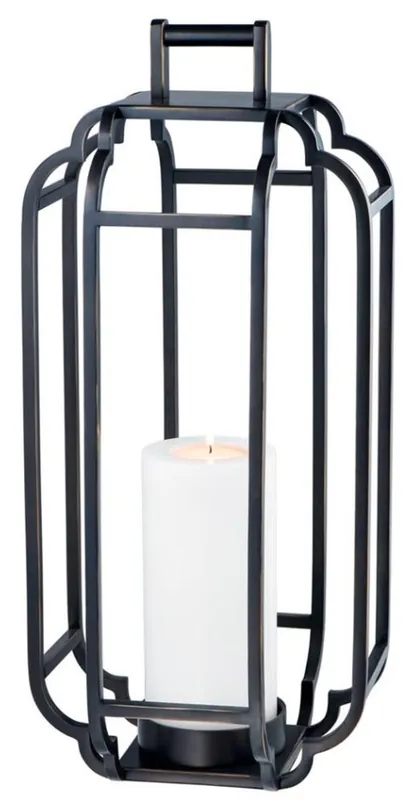 Must-Have Casa Padrino Luxus Kerzenleuchter Rotguss 25 x 25 x H. 55 cm - Hotel Accessoires