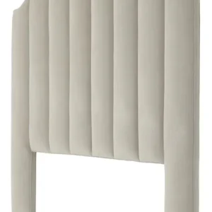 Sofort Bestellen Casa Padrino Luxus Bett-Kopfteil Hellgrau 189 x H. 181 cm - Designer Schlafzimmermöbel