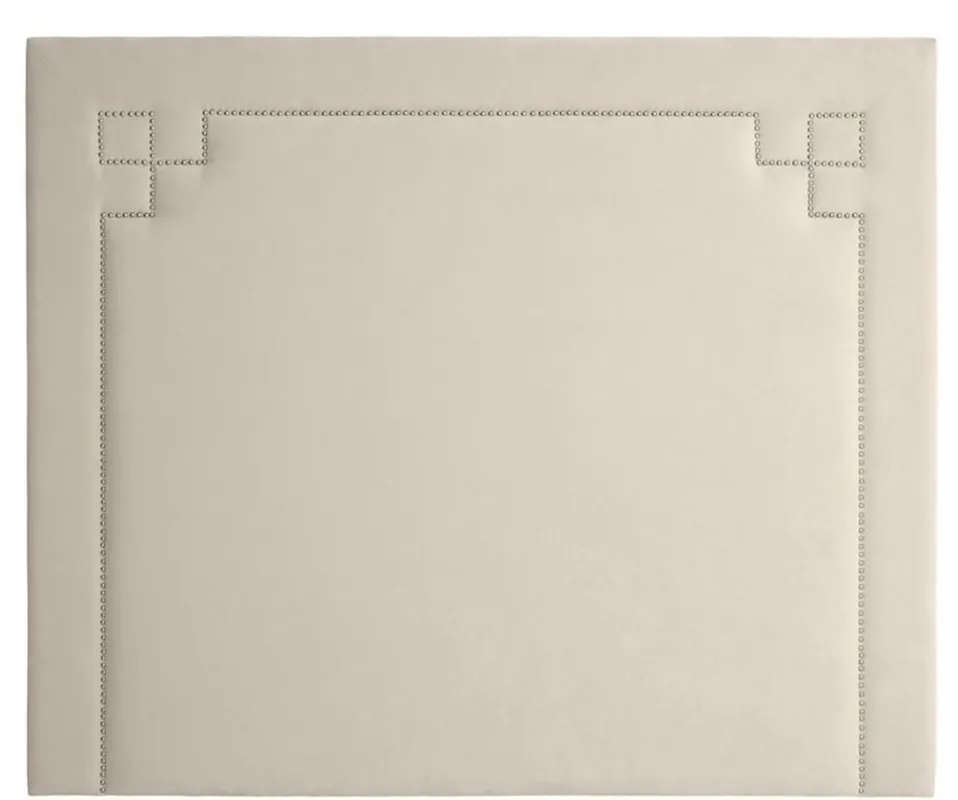 Markenware Casa Padrino Designer Bett-Kopfteil Naturfarbig 180 x H. 150 cm - Luxus Schlafzimmermöbel