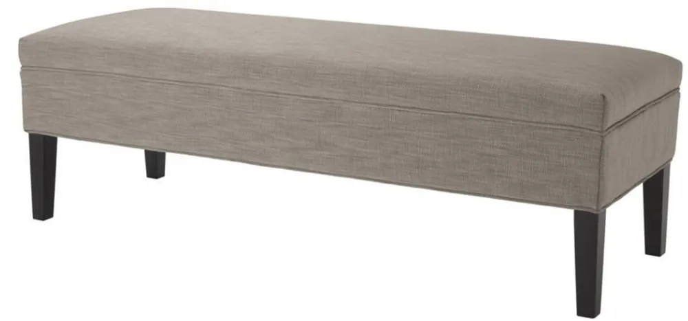 Super-Preis Casa Padrino Designer Sitzbank Hellbraun 140 x 50 x H. 45 cm - Luxus Möbel