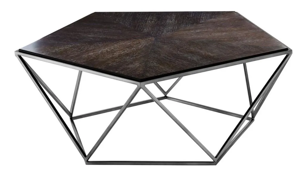 Wochenendangebot Casa Padrino Couchtisch / Wohnzimmertisch 94 x 94 x H. 38 cm - Luxus Möbel
