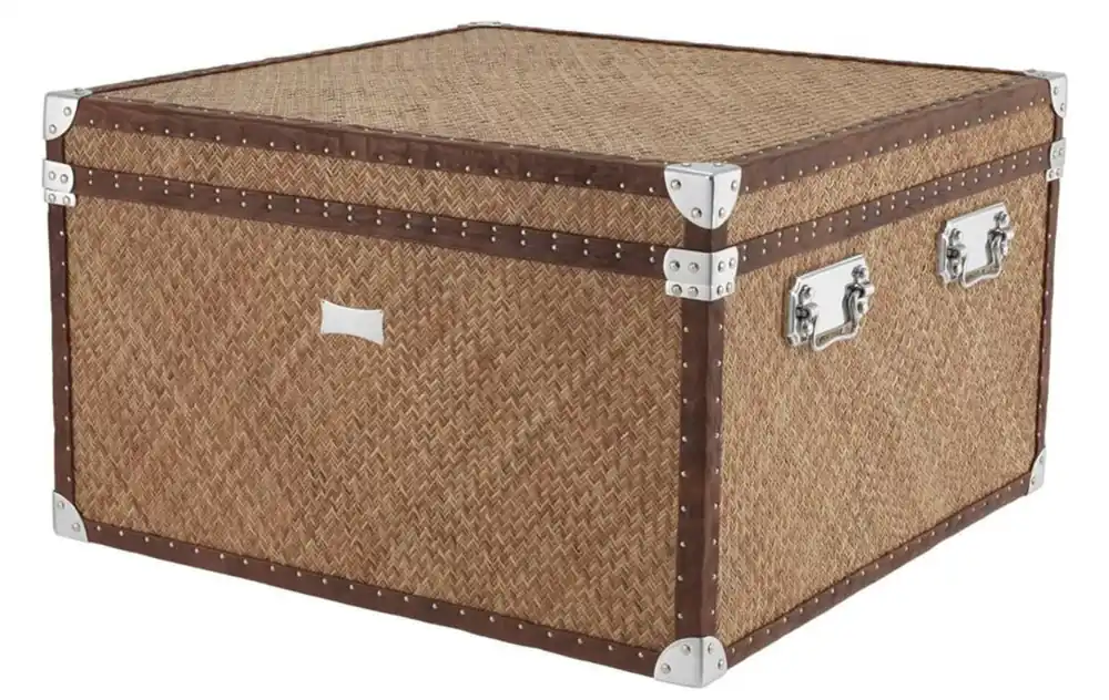 Sonderangebot Casa Padrino Luxus Couchtisch im vintage Koffer Design 85 x 85 x H. 51 cm - Designer Möbel