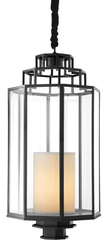 Beliebt Casa Padrino Luxus Laterne Schwarz 40 x H. 83 cm - Hotel Restaurant Hängeleuchte