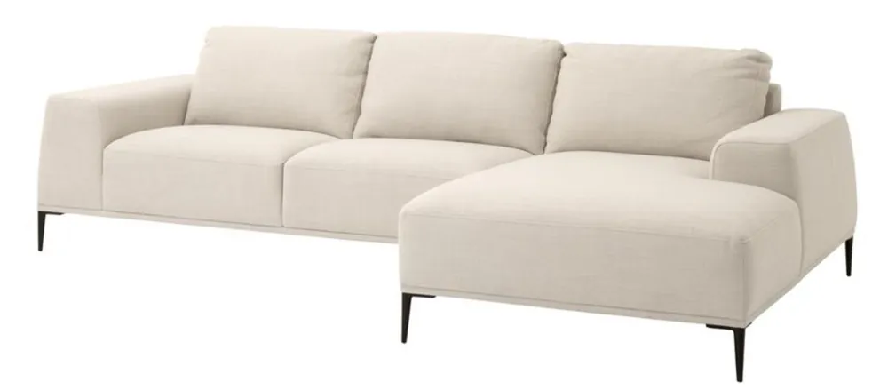 Solange Der Vorrat Reicht Casa Padrino Luxus Lounge Sofa Naturfarbig 285 x 164 x H. 80 cm - Luxus Kollektion