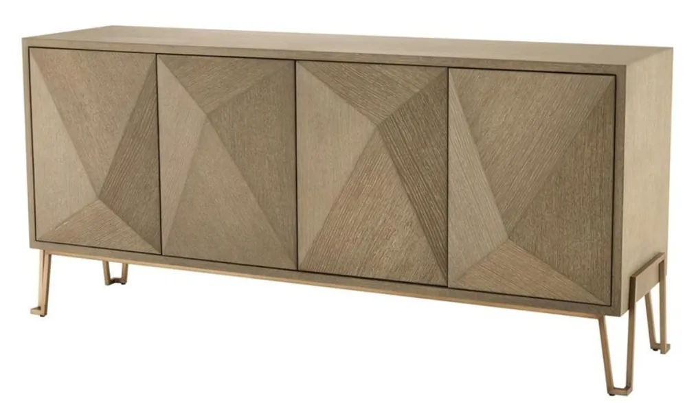 Saisonangebot Casa Padrino Luxus Wohnzimmerschrank 181 x 46 x H. 82,5 cm - Limited Edition