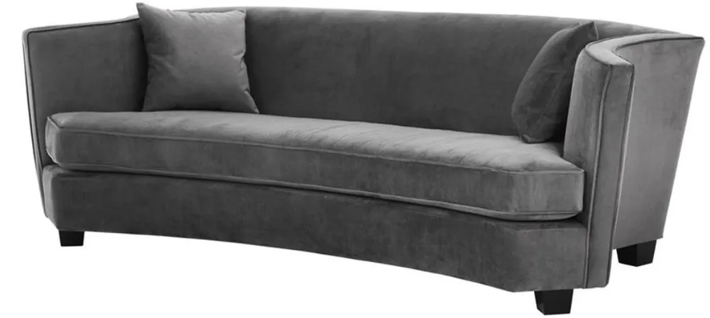 Neuheit Casa Padrino Luxus Sofa Grau 226 x 110 x H. 74 cm - Luxus Wonzimmer Möbel