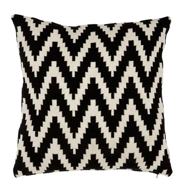 Garantierte Lieferung Casa Padrino Luxus Kissen 2er Set 50 x H. 50 cm Schwarz / Beige - Wohnzimmer Accessoires