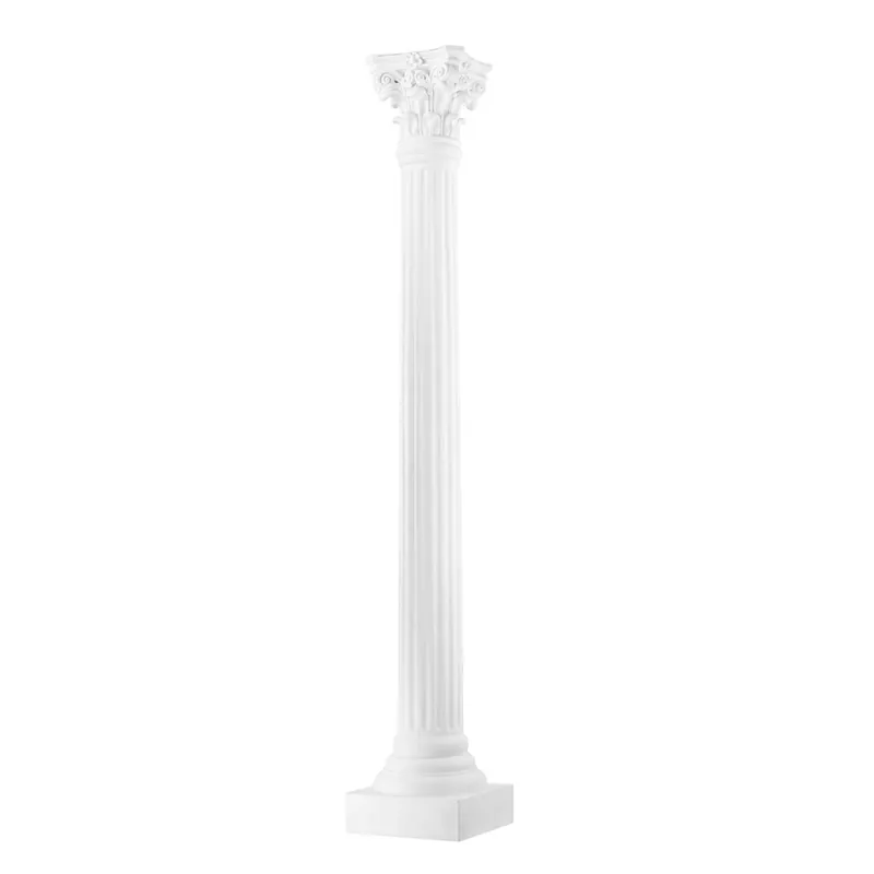 Casa Padrino Barock Luxus Säule Weiß 35,5 x 35,5 x H. 218 cm - Luxus Barockmöbel Rabatt