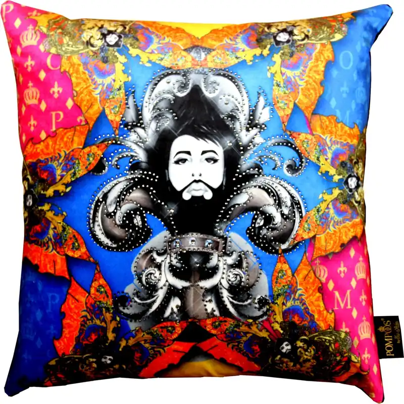 Preisknaller Harald Glööckler Designer Deko Kissen Pompöös by Casa Padrino - Art Collection - Dekokissen