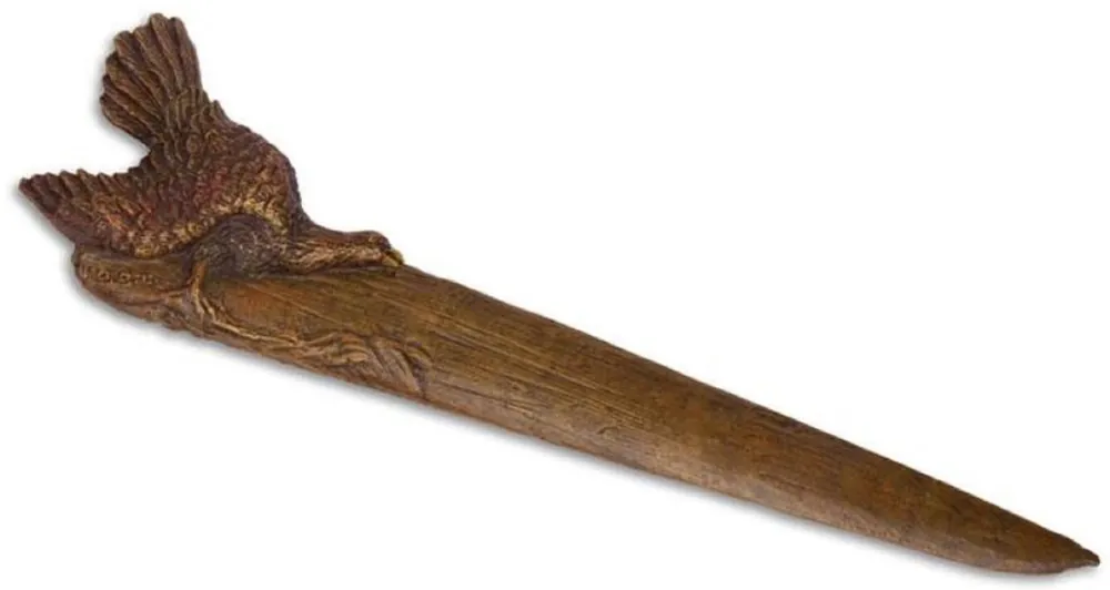 Casa Padrino Jugendstil Bronze Brieföffner 21,9 cm - Barock & Jugendstil Deko Accessoires Highlight