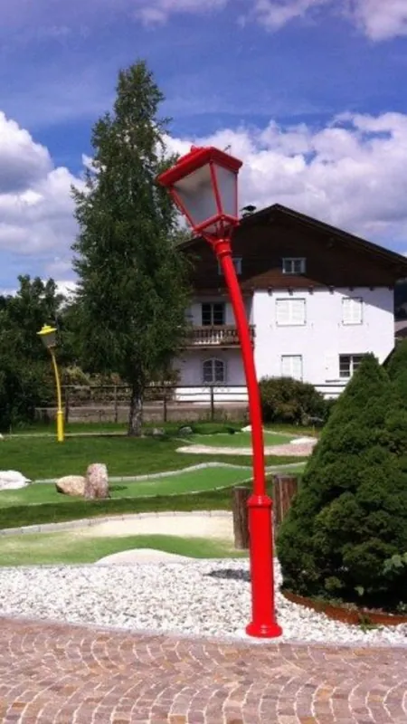 Bestseller Casa Padrino Jugendstil Gartenlaterne Rot H. 353,5 cm - Außenbeleuchtung