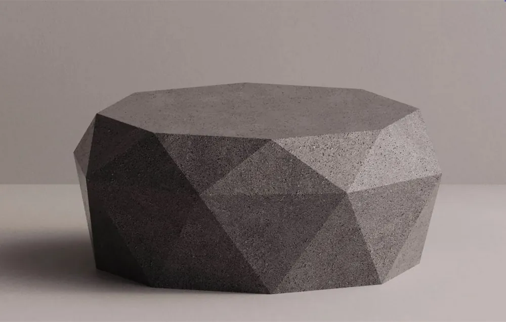 Mega-Angebot Casa Padrino Luxus Beton Couchtisch Anthrazit 86 cm - Wohnzimmer & Garten Möbel