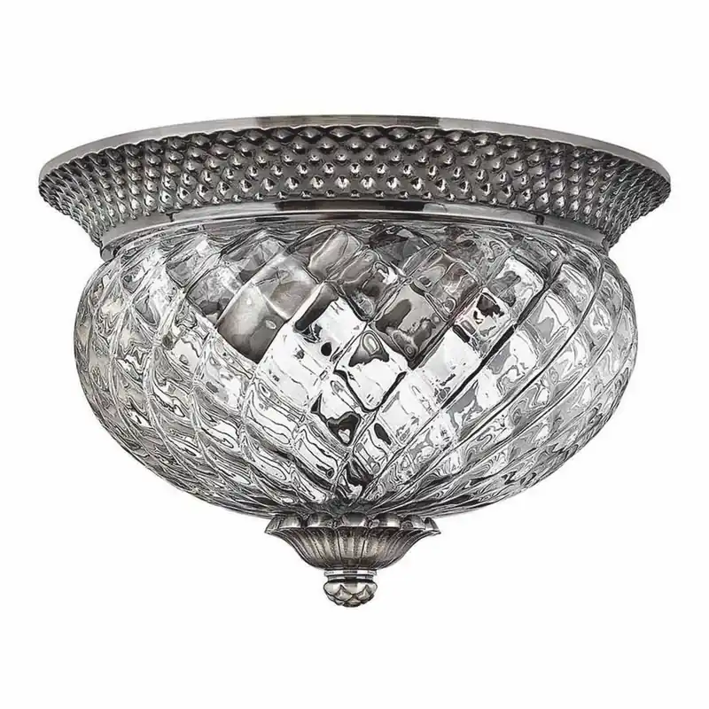 Rabatt Casa Padrino Barock Kristall Deckenleuchte Antik Silber Ø 30,5 cm