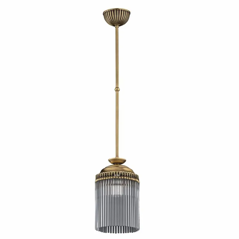 Jetzt Bestellen Casa Padrino Luxus Barock Hängeleuchte Messing mit Patina Ø 15 x H. 70 cm