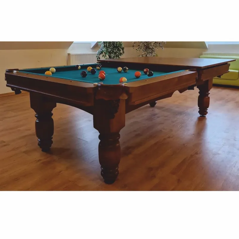 Mega-Angebot Casa Padrino Luxus Barock Pool Billardtisch / Esstisch 7ft Braun / Grün