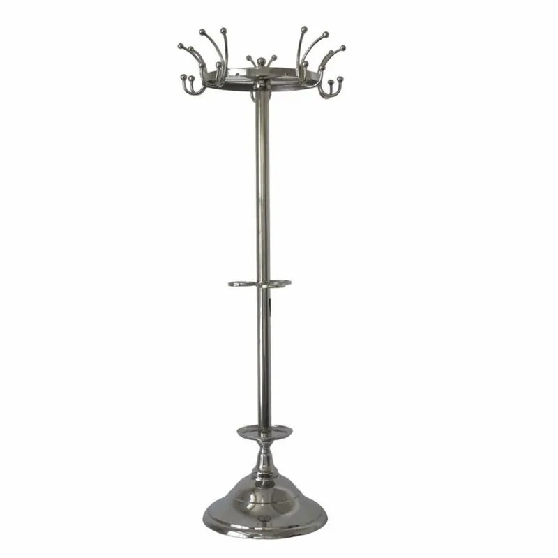 Casa Padrino Barock Garderobenständer Silber H. 171cm- Barockstil Garderoben Möbel Neu Im Sortiment