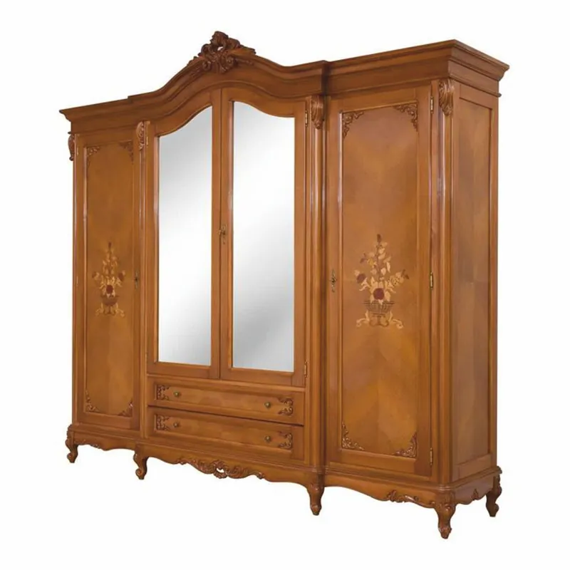 Begrenztes Angebot Casa Padrino Luxus Barock Schlafzimmer Schrank Braun 260 cm - Barockstil Schlafzimmer Möbel