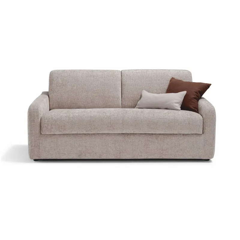 Neuheit Casa Padrino Luxus Schlafsofa Grau 207 cm - Ausklappbares Wohnzimmer Sofa