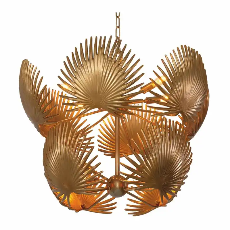 Wochenendangebot Casa Padrino Luxus Kronleuchter Vintage Messing Ø 80 x H. 67 cm - Hotel & Restaurant Kronleuchter