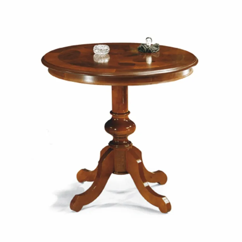 Neu Im Sortiment Casa Padrino Luxus Barock Esstisch Braun Ø 80 cm - Barock Möbel - Made in Italy