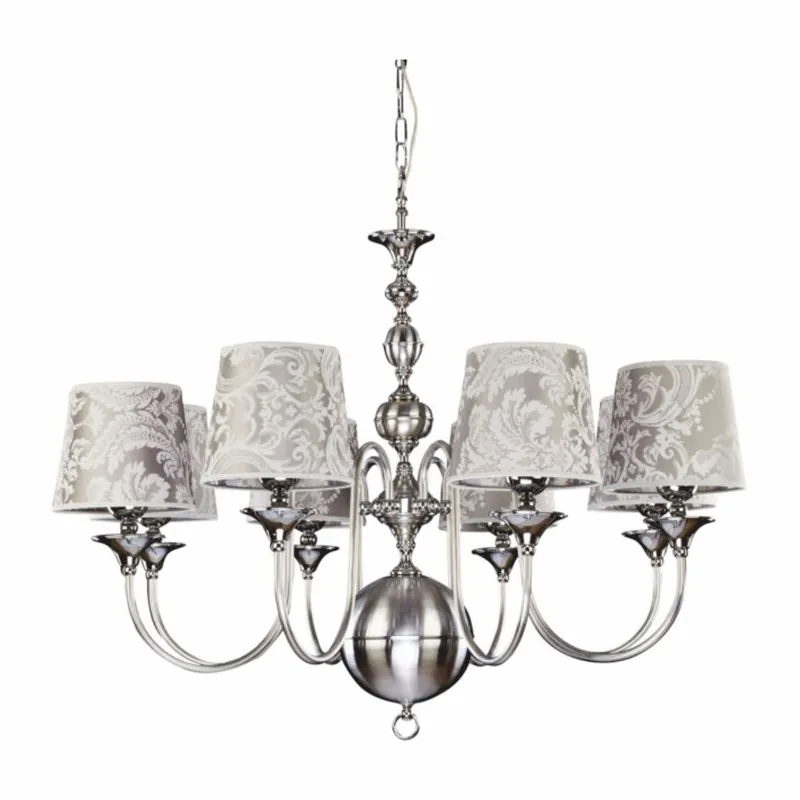 Casa Padrino Luxus Jugendstil Kronleuchter Silber Ø 98 x H. 85 cm Neu Im Sortiment