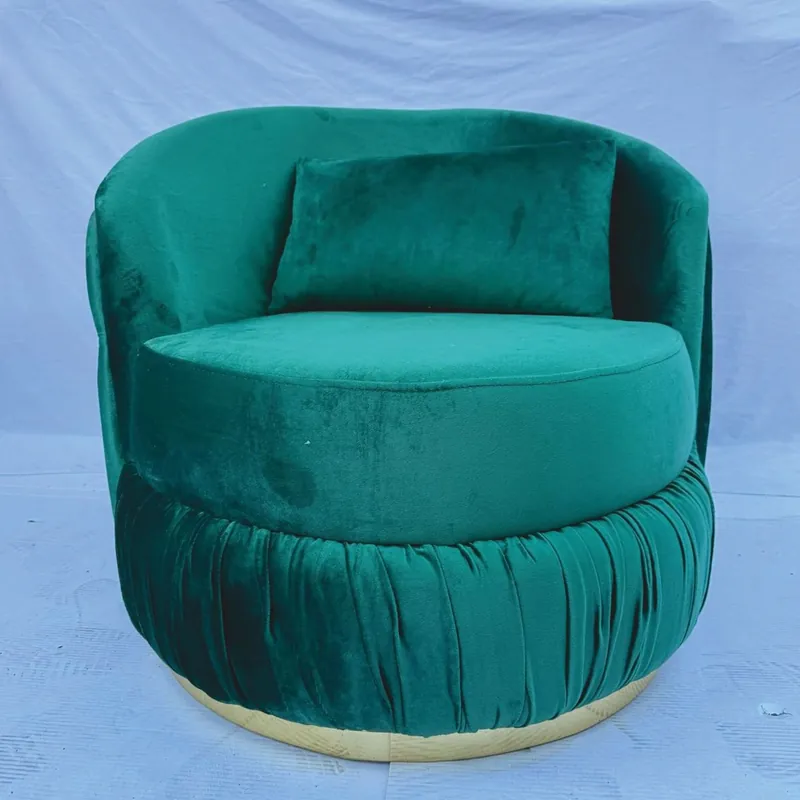 Versand Am Gleichen Tag Casa Padrino Luxus Chesterfield Sessel Grün / Gold - Wohnzimmer Möbel