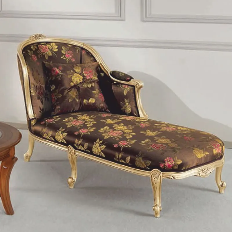 Kracherpreis Casa Padrino Luxus Barock Chaiselongue Schwarz / Gold 165 cm - Made in Italy