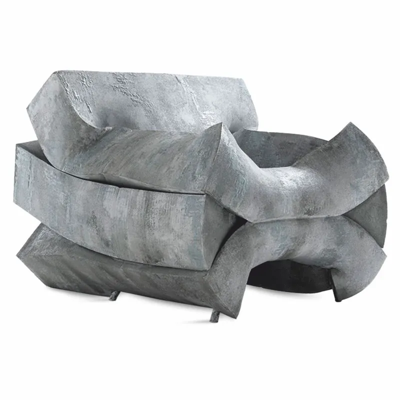 Ausverkauf Casa Padrino Luxus Designer Sessel Grau 102 cm - Luxus Möbel - Made in Italy