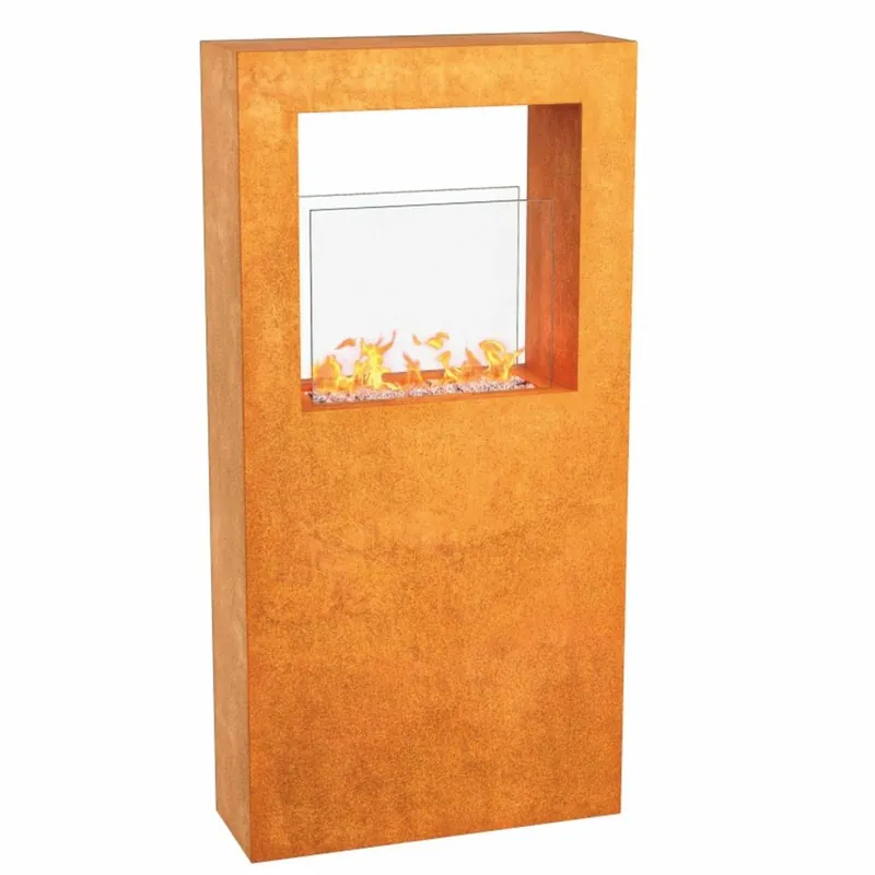 Angebot Casa Padrino Garten Deko Bioethanol Kamin H. 140 cm - Garten & Terrassen Accessoires