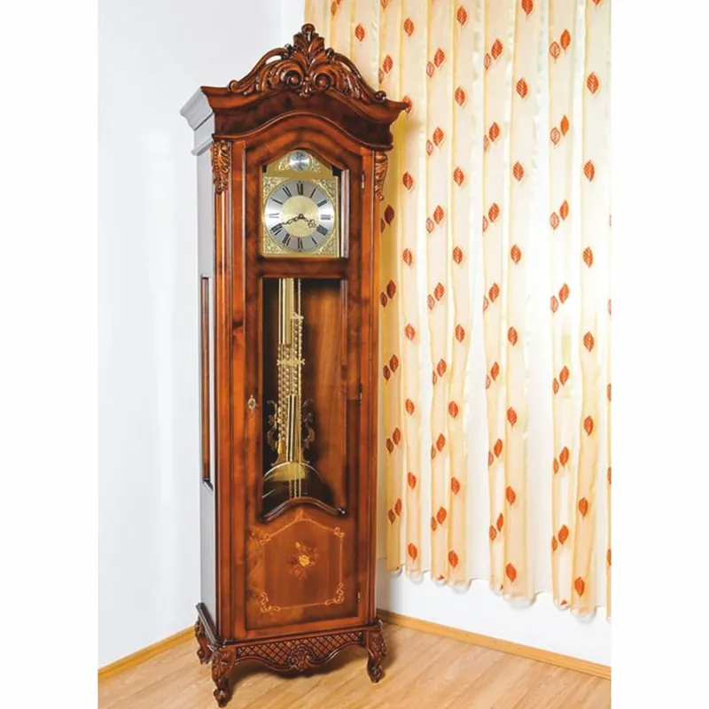 Neu Casa Padrino Luxus Barock Standuhr Braun H. 230 cm - Prunkvolle Barock Möbel