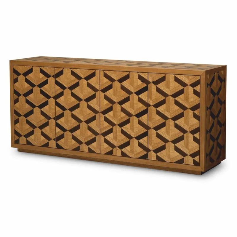 Saisonangebot Casa Padrino Luxus Sideboard mit 4 Türen Braun 180 cm - Luxus Hotel Möbel