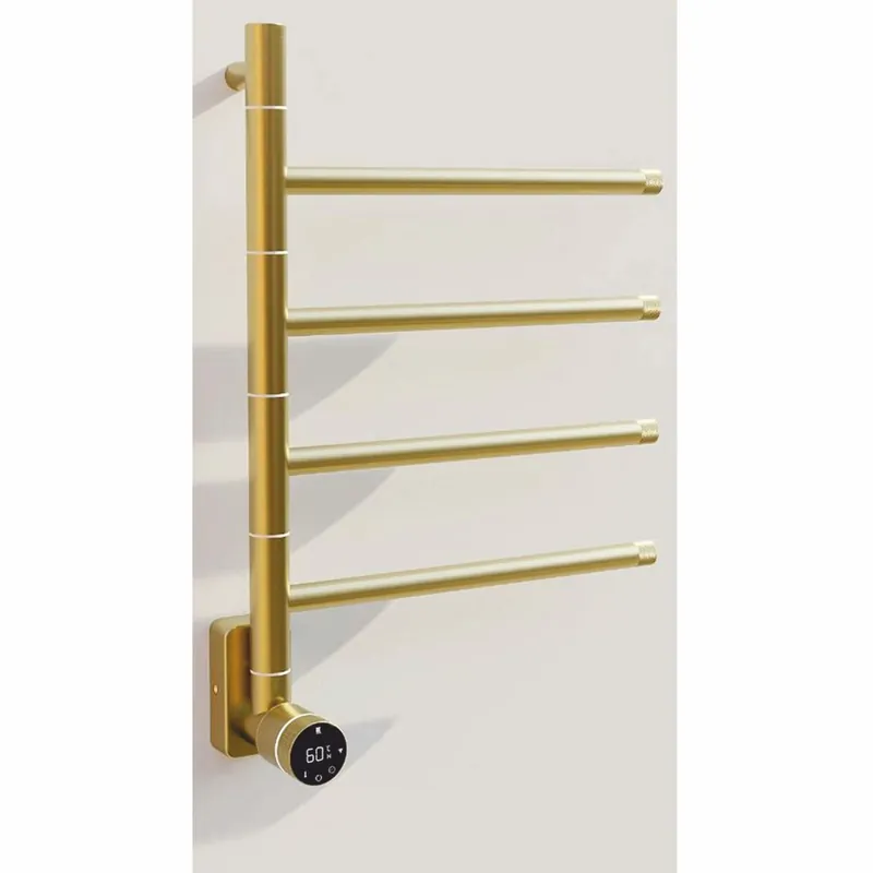 Bestseller Casa Padrino Elektrischer Luxus Handtuchwärmer Gold 41 x H. 58 cm - Badezimmer Zubehör