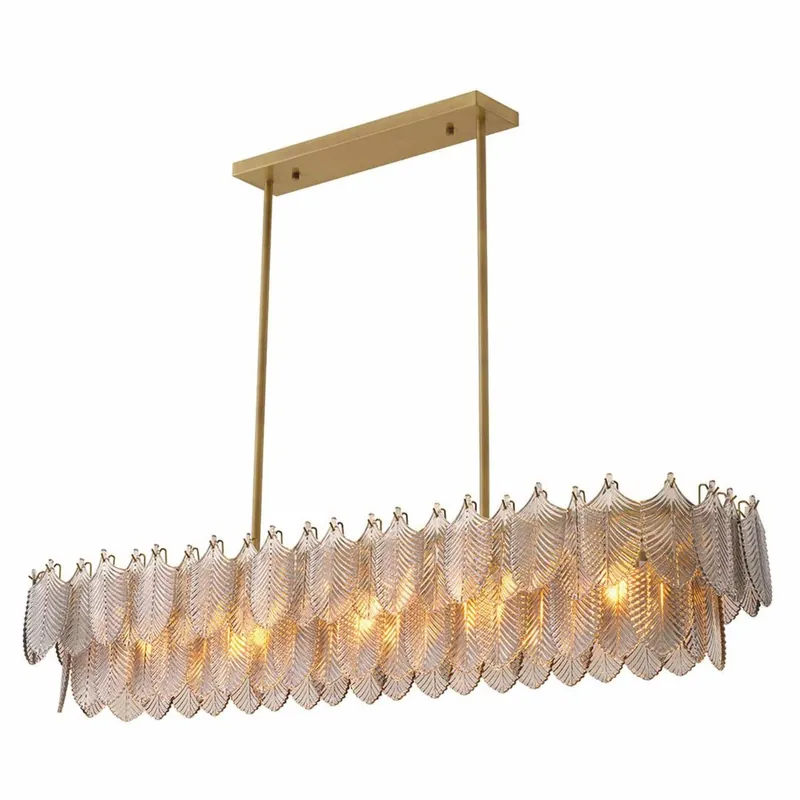 Casa Padrino Luxus Wohnzimmer Kronleuchter Messing / Grau 140 cm Wochenendangebot