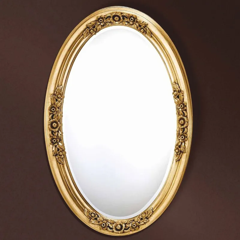 Casa Padrino Luxus Barock Spiegel Gold H. 116 cm - Barock Möbel - Made in Italy Wochenendangebot