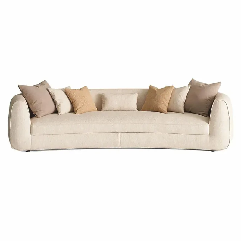 Finale Aktion Casa Padrino Luxus Sofa Creme 308 cm - Luxus Wohnzimmer & Hotel Möbel