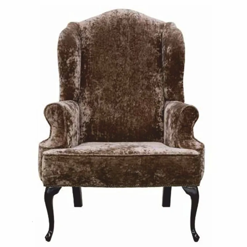 Expressversand Casa Padrino Luxus Barock Ohrensessel Braun / Schwarz H. 115 cm - Barock Möbel